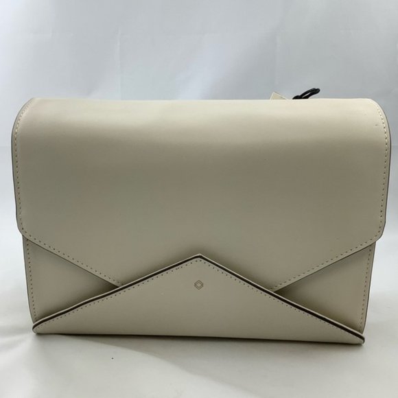 Philo Handbags - NWT Philo Elite Leather Envelope Clutch in Ivory